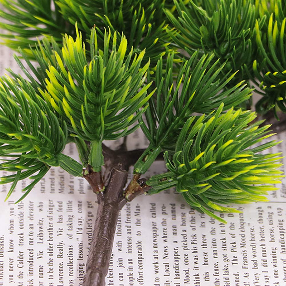 Amazon.co.jp: クリスマスの松の木の枝 ，人工松葉枝， 人工松の枝、6